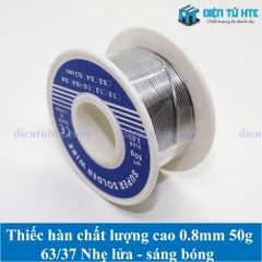 Cuộn thiếc hàn 63/37 50g 0.8mm