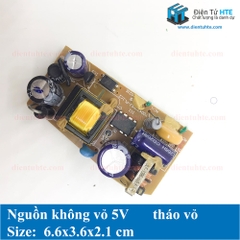 Board nguồn không vỏ 5V 1.5A tháo vỏ