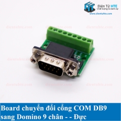 Board chuyển đổi cổng COM DB9 sang Domino 9 chân