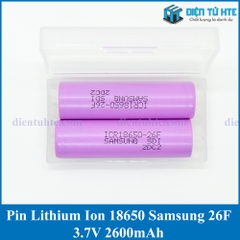 Pin Li-Ion 18650 Samsung INR18650 26F 2600mAh