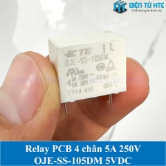 Relay TE OEG OJE-SS-105DM 5A 250V coil 5V 4 chân