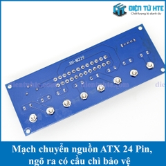 Mạch ra chân nguồn ATX 24 chân ngõ ra có cầu chì bảo vệ XH-M229