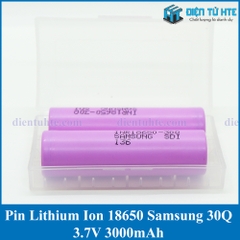 Pin Lithium Ion 18650 SAMSUNG INR18650 30Q 3000mAh dòng xả cao 25A