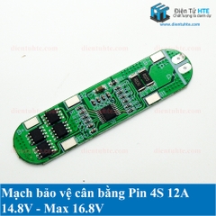 Mạch bảo vệ cân bằng Pin 4S 14.8V - 16.8V 12A