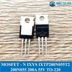 MOSFET kênh N IXYS IXTP200N055T2 200N055 200A 55V TO-220