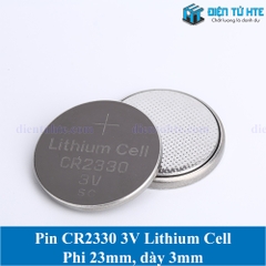 Pin Lithium Cell CR2330 2330 3V (Trong vỉ)