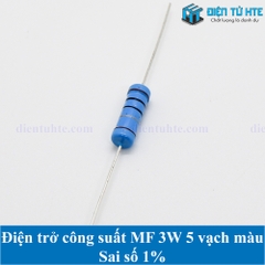 Điện trở MF 1% 3W 5 vạch màu