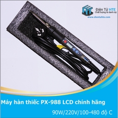 Bộ máy hàn thiếc điện tử PX-988 LCD chính hãng 8 trong 1