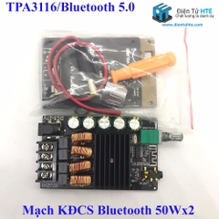 Mạch khuếch đại âm thanh HIFI Bluetooth 5.0 TPA3116 100W + 100W DK-1002