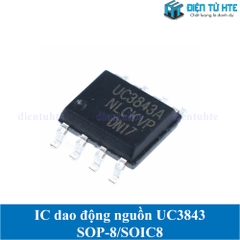 IC dao động nguồn UC3843 UC3843A UC3843AD1R2 chân dán SOP-8