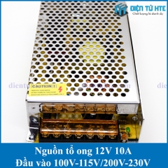 Nguồn tổ ong 12V 10A loại tốt