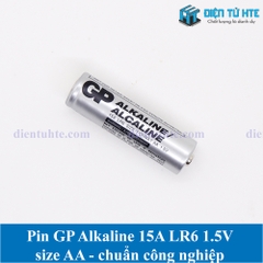 Pin AA 1.5V Alkaline GP Bạc 15A loại Công nghiệp