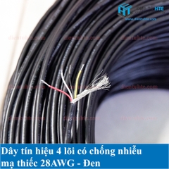 Dây tín hiệu USB 2547 4 lõi có bọc chống nhiễu 28AWG