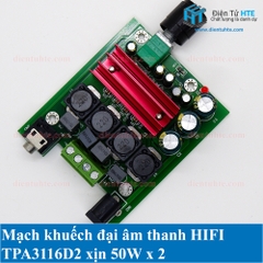 Mạch khuếch đại âm thanh HIFI TPA3116D2 50W + 50W XR-164