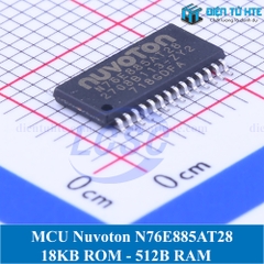 Vi điều khiển 8051 Nuvoton N76E885AT28 TSSOP28 chính hãng