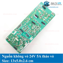 Board nguồn không vỏ 24V 5A tháo vỏ