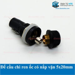 Hộp đựng cầu chì có ren ốc 5x20mm