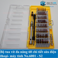 Bộ tua vít 60 in 1 sửa chữa đa năng No.6100-S2 cao cấp