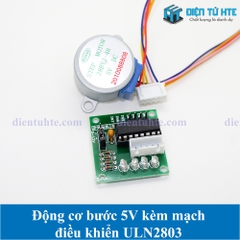 Động cơ bước 5V kèm mạch điều khiển ULN2003