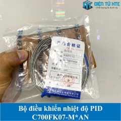 Bộ điều khiển nhiệt độ PID K type C700 Ngõ ra Relay Alarm C700FK07-M*AN kèm cảm biến