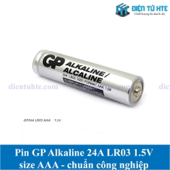 Pin AAA 1.5V Alkaline GP Bạc 24A loại Công nghiệp