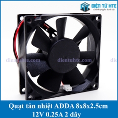 Quạt tản nhiệt ADDA 12V 0.25A 8x8x2.5cm