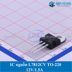 IC ổn áp nguồn 12V L7812CV 7812 chân cắm TO-220 loại tốt