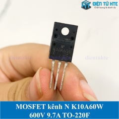 MOSFET kênh N DTMOS K10A60W TK10A60W 9.7A 600V TO-220F