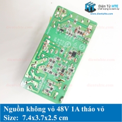 Board nguồn không vỏ 48V 1A tháo vỏ