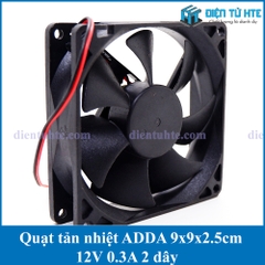 Quạt tản nhiệt ADDA 12V 0.3A 9x9x2.5cm 9025 tháo máy