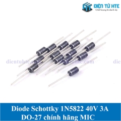 Diode Schottky 40V 3A 1N5822 Cắm DO-27 chính hãng MIC