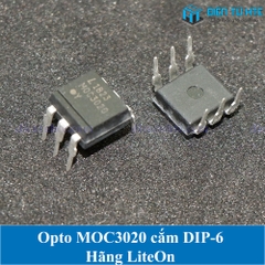 Opto MOC3020 cắm DIP-6 màu đen - chính hãng LiteOn