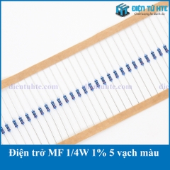 Điện trở MF 1/4W 1% 5 vạch màu