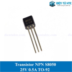 Transistor NPN S8050 PNP S8550 0.5A 25V chân cắm TO-92