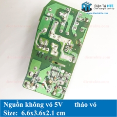 Board nguồn không vỏ 5V 1.5A tháo vỏ