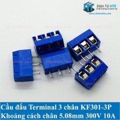 Cầu đấu Terminal Domino KF301 5.00mm 2P 3P