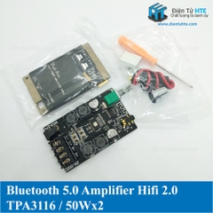 Mạch khuếch đại âm thanh HIFI Bluetooth 5.0 TPA3116 50W + 50W ZK-502C