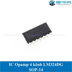 IC Opamp 4 kênh LM324 LM324DG dán SOP-14