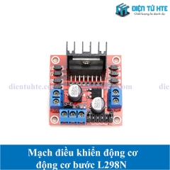 Mạch điều khiển động cơ - động cơ bước L298N màu đỏ
