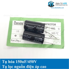 Tụ điện tụ hóa 150uF 450V 18x35mm