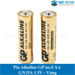 Pin AA 1.5V No.5 GN15A LR6 Alkaline GP Vàng