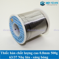Cuộn thiếc hàn 63/37 0.8mm 500g