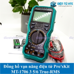 Đồng hồ vạn năng số Pro'sKit MT-1706 3-5/6 True RMS