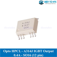 Opto A314J HPCL-314J 0.4A Output Current IGBT SO-16 (12pin)