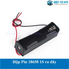 Hộp đựng Pin sạc 18650 1 cell 1S 3.7V ra dây