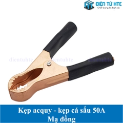 Kẹp cá sấu - Kẹp ắc quy 50A 80mm