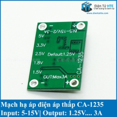 Mạch hạ áp điện áp nhỏ 1.25V/1.5V/1.8V/2.5V/3.3V/5.0V 3A CA-1235