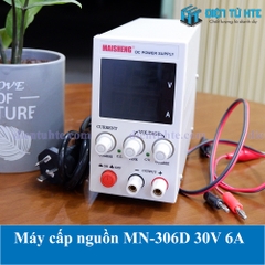 Máy cấp nguồn DC 30V 6A MN-306D điều chỉnh 0-30V 0-6A