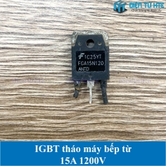 [THÁO MÁY] IGBT tháo máy bếp từ H15R1202 H15R1203 hoặc FGA15N120 15A 1200V TO-247/TO-3P - Chân ngắn