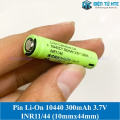 Pin Lithium Ion 10440 3.7V 300mAh (CN) Vỏ xanh lá